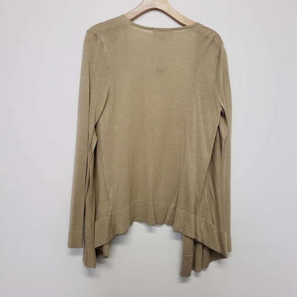 Michael Kors Tan Front Pockets Cardigan - Picture 2 of 5